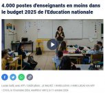 法國預(yù)計(jì)2025年將削減教育預(yù)算 受影響最大的是幼兒園和小學(xué)階段