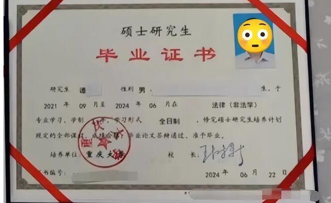 道理何在？中專生努力10年重大碩士畢業(yè) 考公成功卻因?qū)W歷被刷